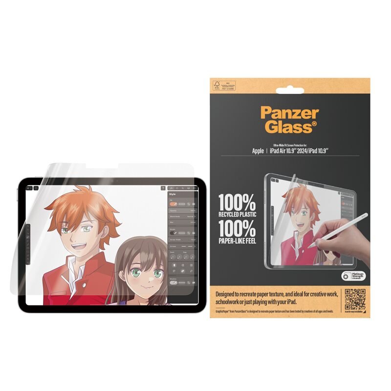PanzerGlass iPad Air 11 6th Gen (2024) GraphicPaper Screen Protector