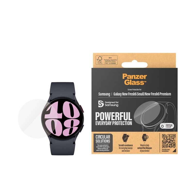 PanzerGlass Samsung Galaxy Watch 5 40mm Screen Protector Ultra Wide Fit