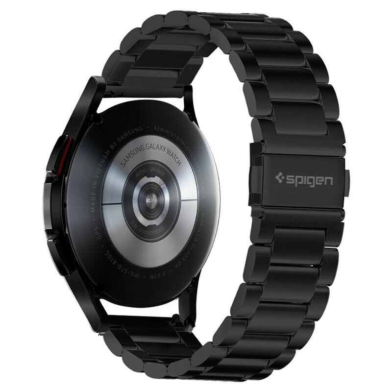 Spigen Garmin Forerunner 165 Modern Fit Metal Band Black
