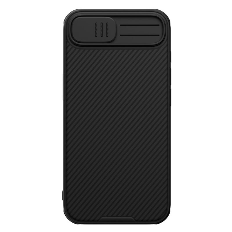 Nillkin CamShield Cover iPhone 16e Sort - Mobilcover med kameralinsebeskyttelse