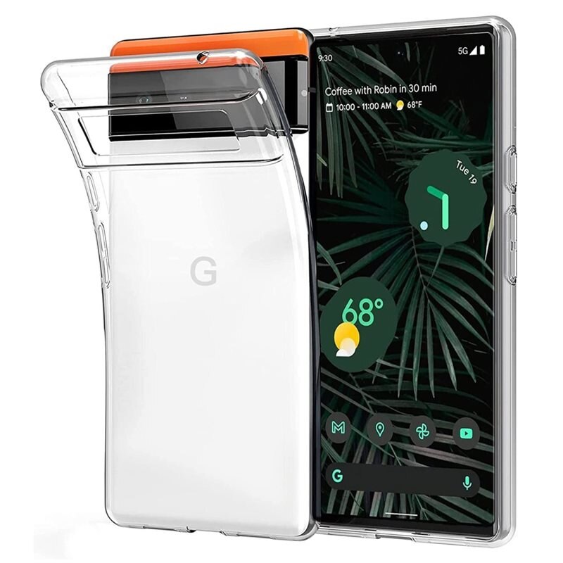 tectTech TPU Case Google Pixel 7a Gennemsigtig - Minimalistisk cover i enkelt design