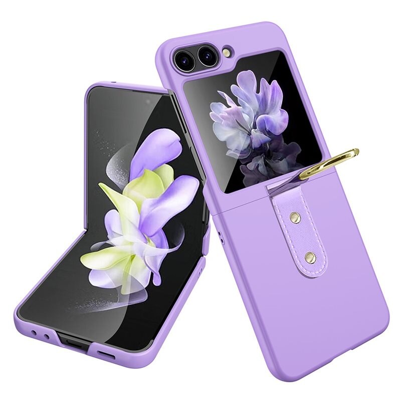 Samsung Galaxy Z Flip 6 Cover ringholder lila