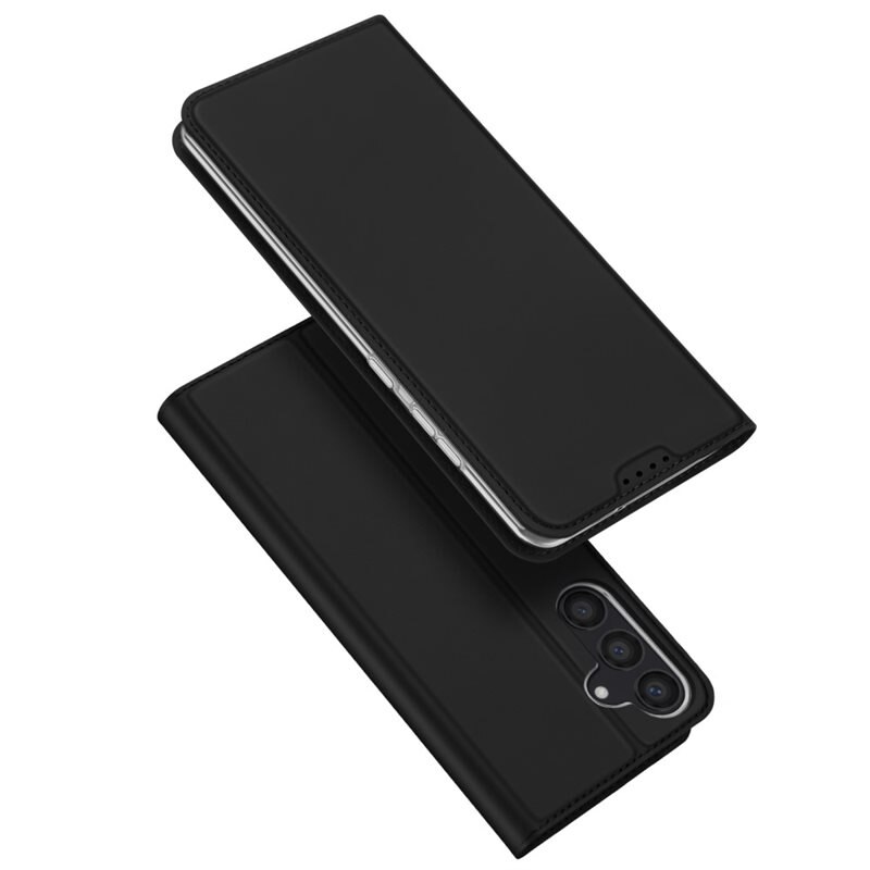 Dux Ducis Skin Pro Series Samsung Galaxy S24 - Sort - Tyndt mobilcover med kortholder