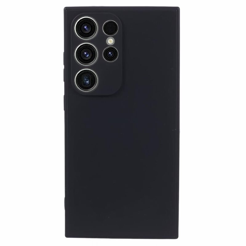 TPU Cover Samsung Galaxy S24 Ultra Sort - Stilfuldt og enkelt cover