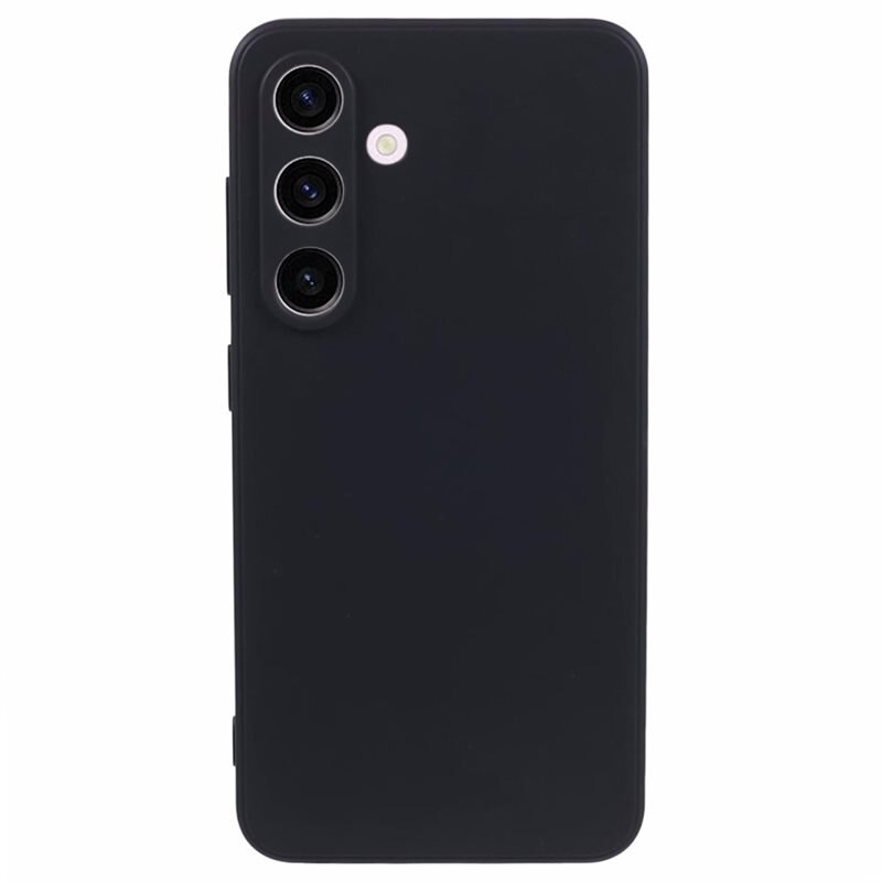 TPU Cover Samsung Galaxy S24 Sort - Stilfuldt og enkelt cover