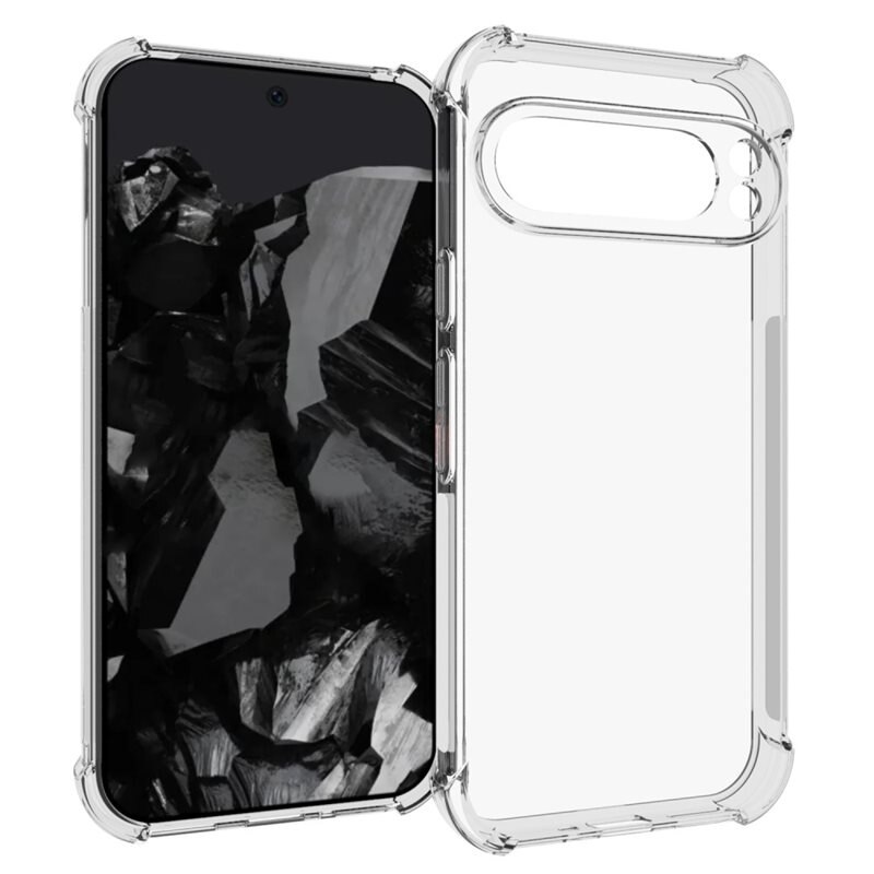 tectTech TPU Case Extra Google Pixel 9 Pro XL Clear - Stødbestandigt cover i enkelt design
