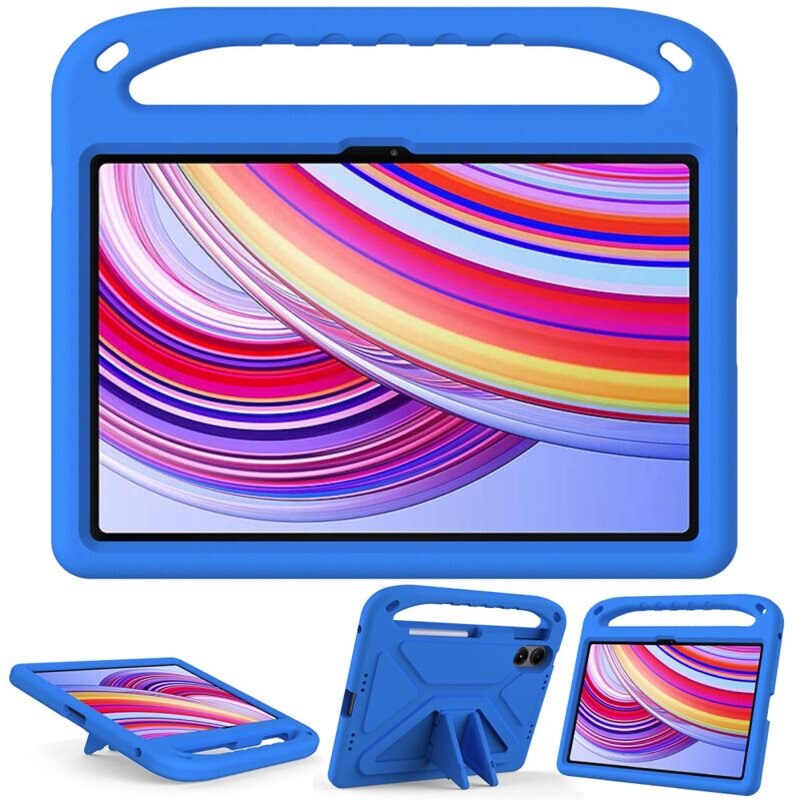 Etui EVA med håndtag til Xiaomi Redmi Pad Pro Blå