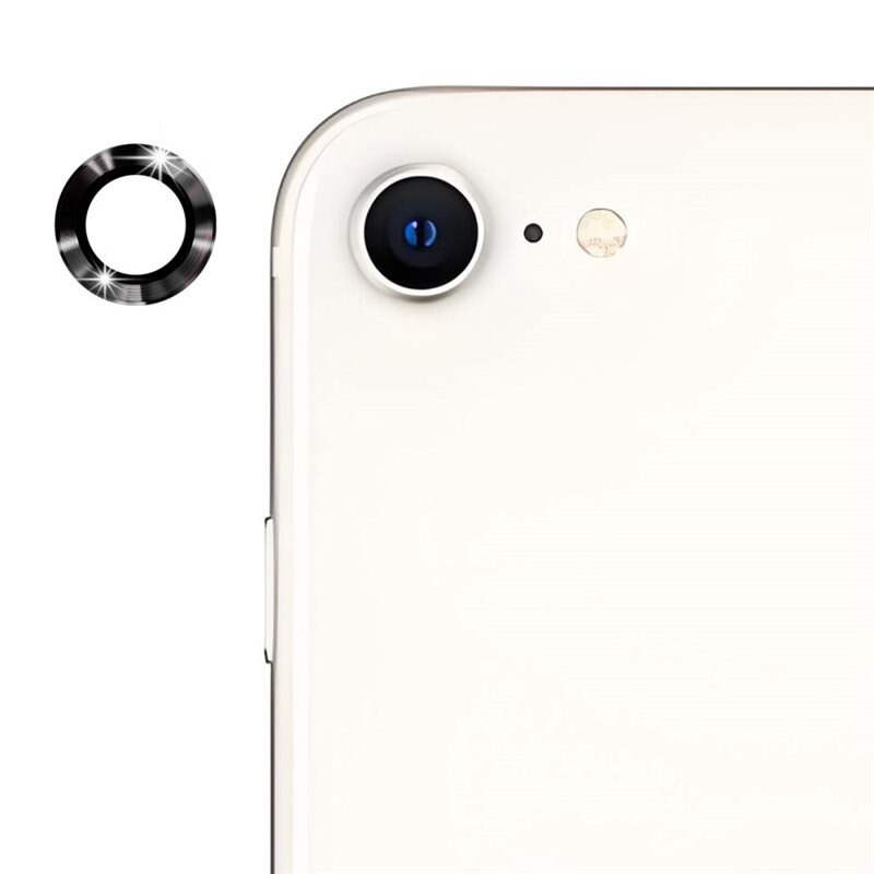 Hat Prince Linsebeskytter Aluminium iPhone 16e sort