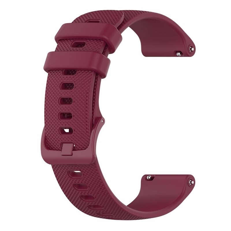 Rem af silikone til Garmin Venu 2s Rød - Sporty armbånd perfekt til træningen