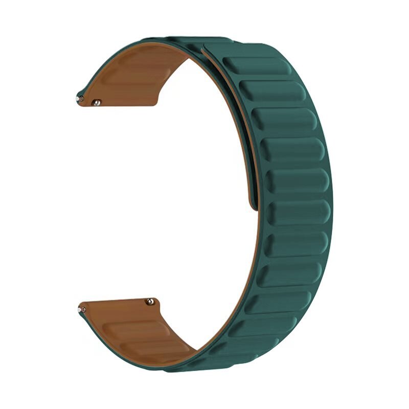 Magnetisk Silikonearmbånd Samsung Galaxy Watch 5 44mm grøn