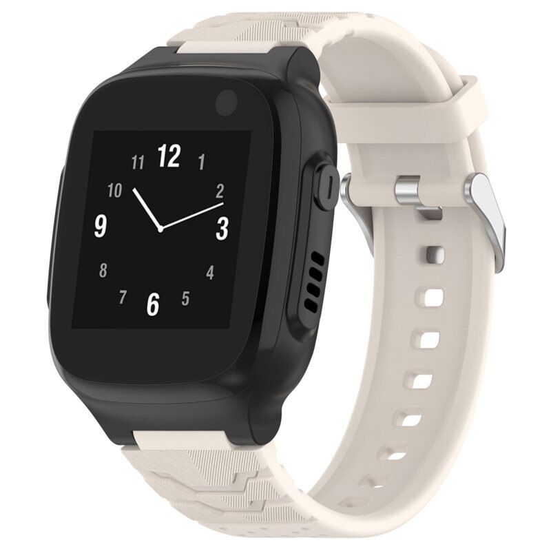 Rem af silikone til Xplora XGO2 Beige - Sporty armbånd perfekt til træningen