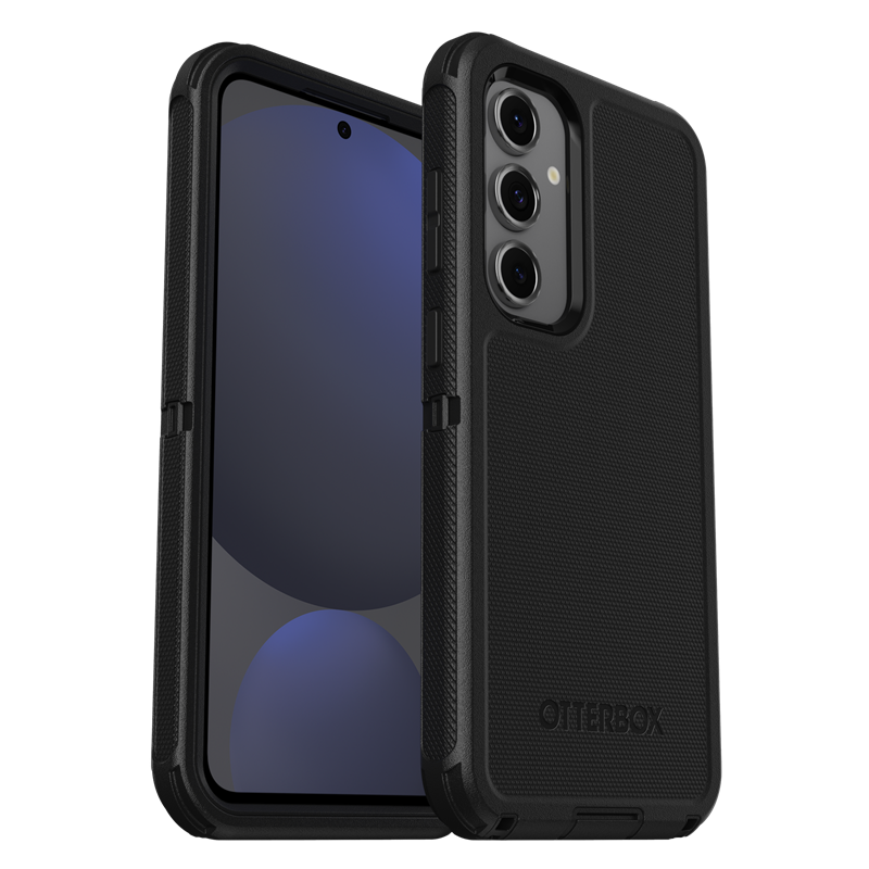 Otterbox Defender Cover Samsung Galaxy S24 FE Sort - Etui med ekstrem beskyttelse. Bælteklip inkluderet