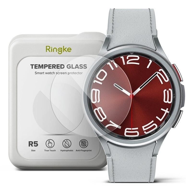 Ringke Screen Tempered Glass Samsung Galaxy Watch 6 Classic 47mm (4-pack)