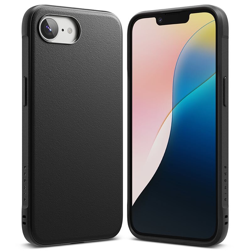 Ringke Onyx Case iPhone 16e Black - Cover med et enkelt og stilfuldt design