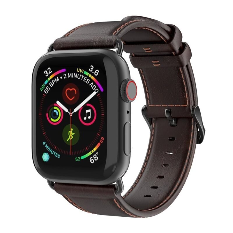 Dux Ducis Leather Watch Band Apple Watch 38mm Brown