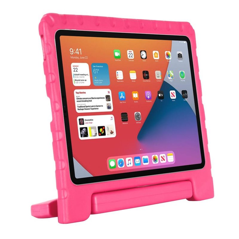 Stødsikker EVA Cover Apple iPad Air 10.9 4th Gen (2020) Lyserød - Perfekt til børn - Beskyttende stødsikkert cover