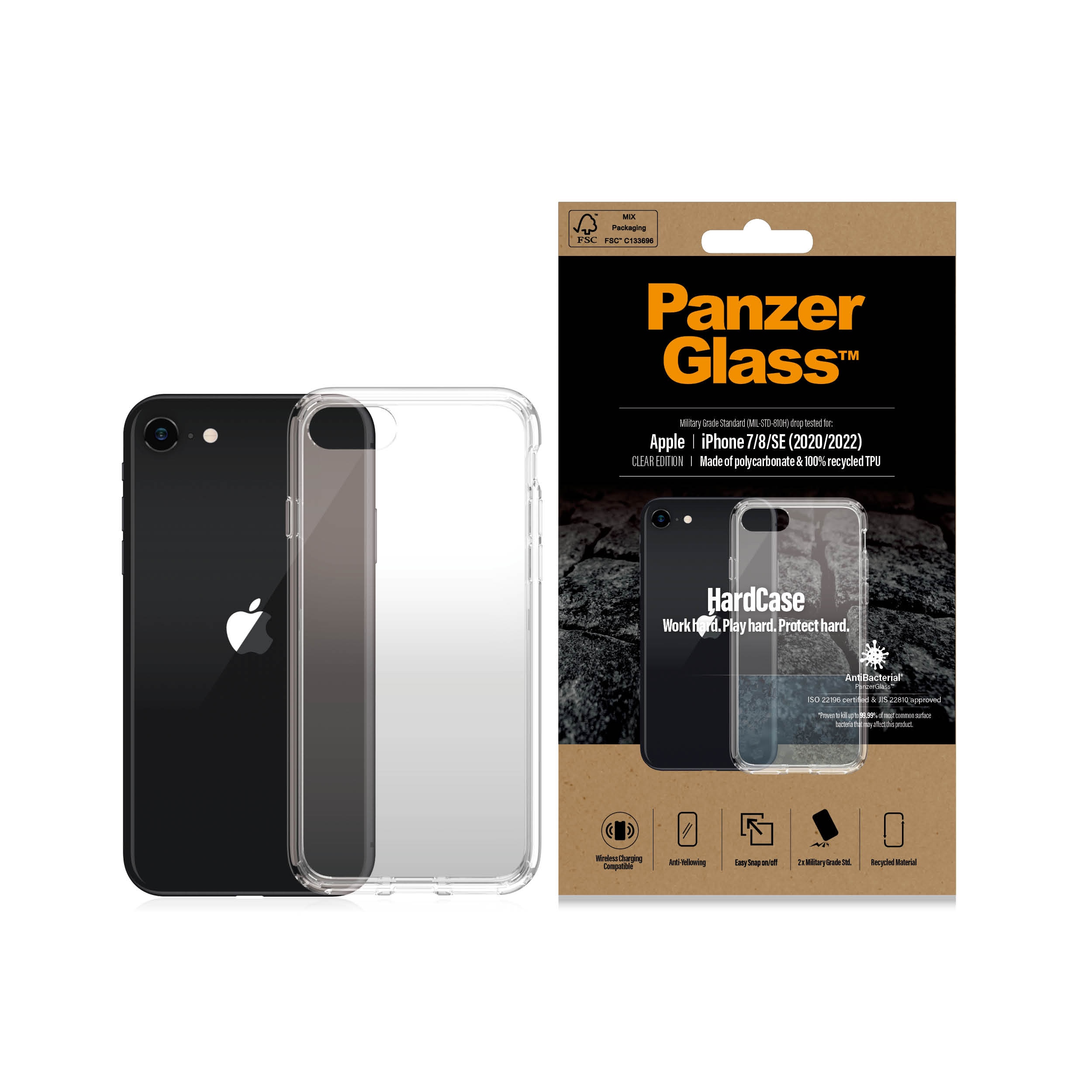 iPhone 8 Hardcase Transparent