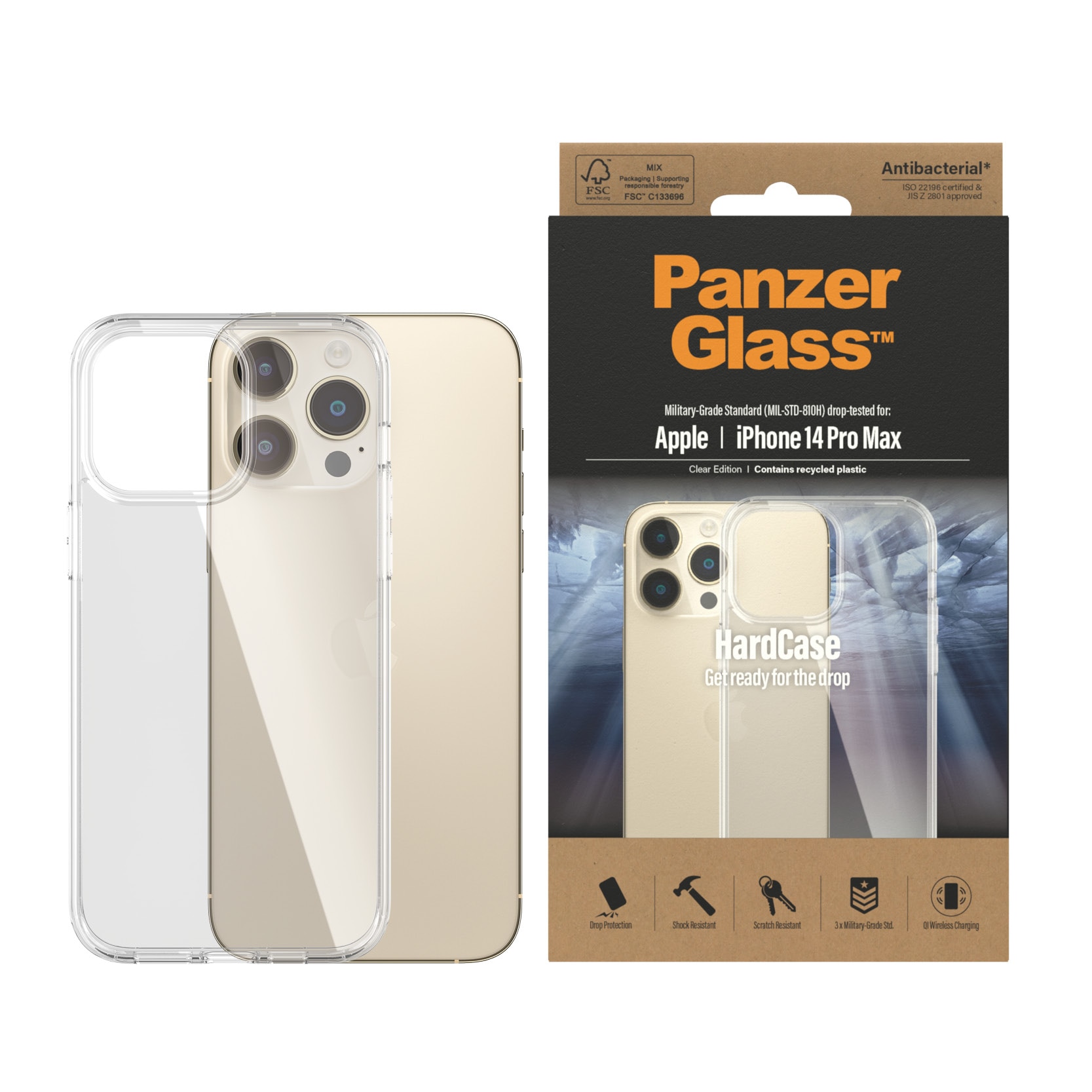 iPhone 14 Pro Max Hardcase Transparent