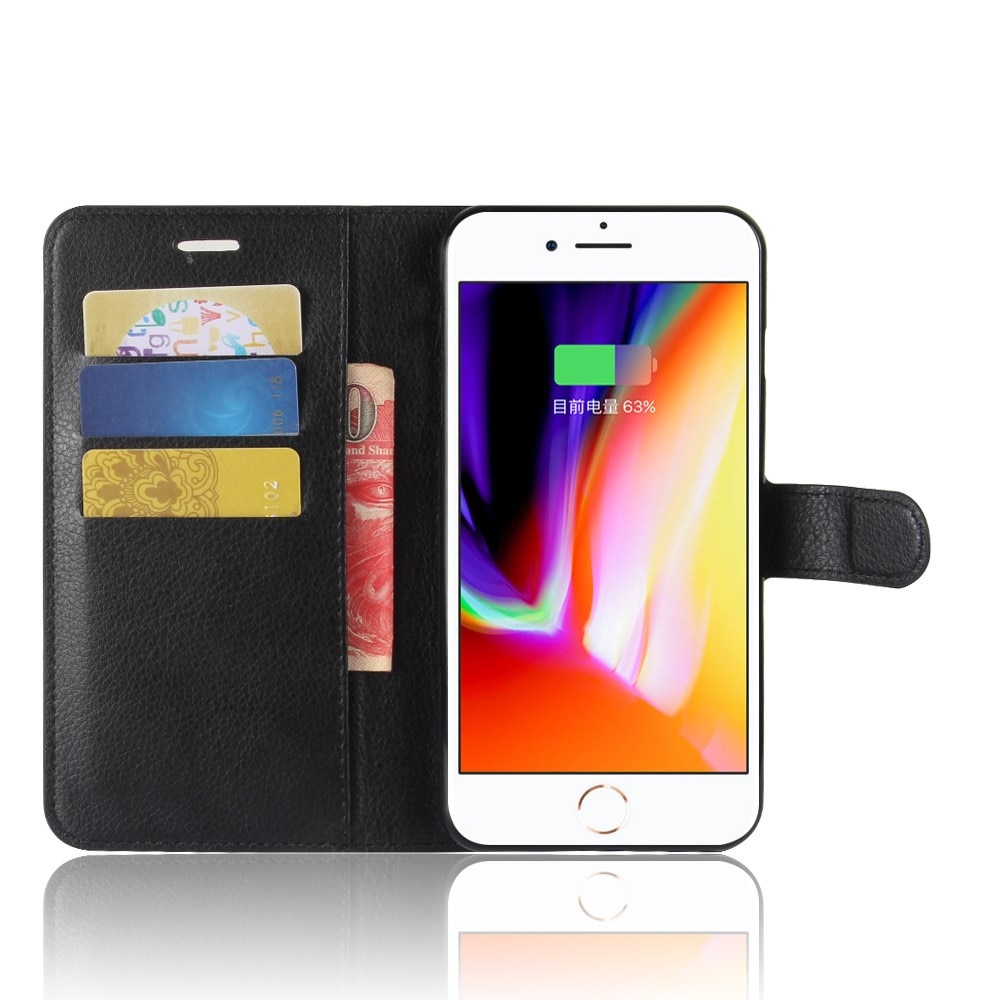 Mobiltaske iPhone 7 Plus/iPhone 8 Plus Sort