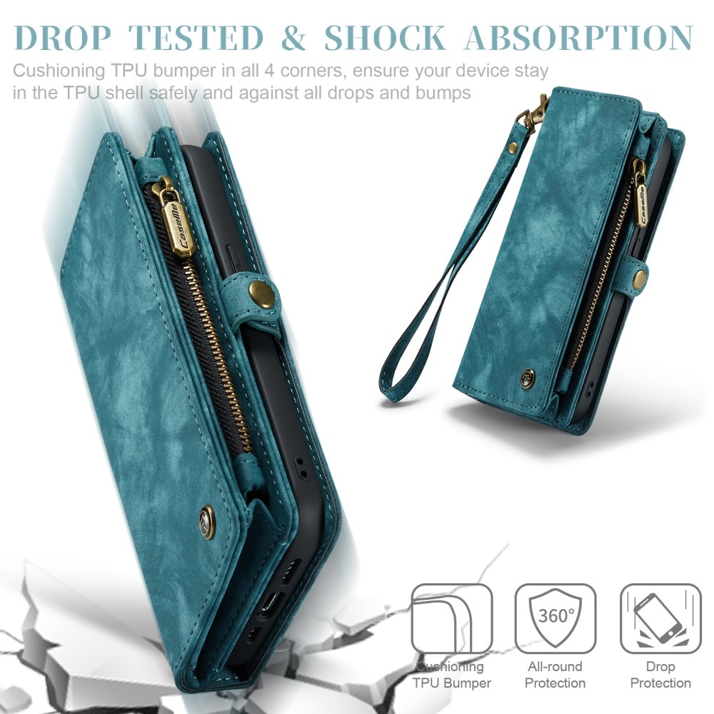 Multi-slot Mobiltaske Apple iPhone Xr Blå