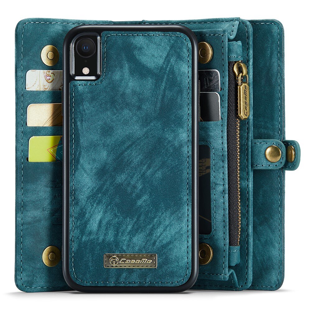 Multi-slot Mobiltaske Apple iPhone Xr Blå