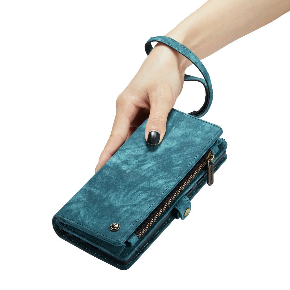 Multi-slot Mobiltaske Apple iPhone Xr Blå