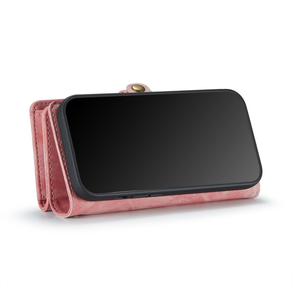 Multi-slot Mobiltaske iPhone Xr Lyserød