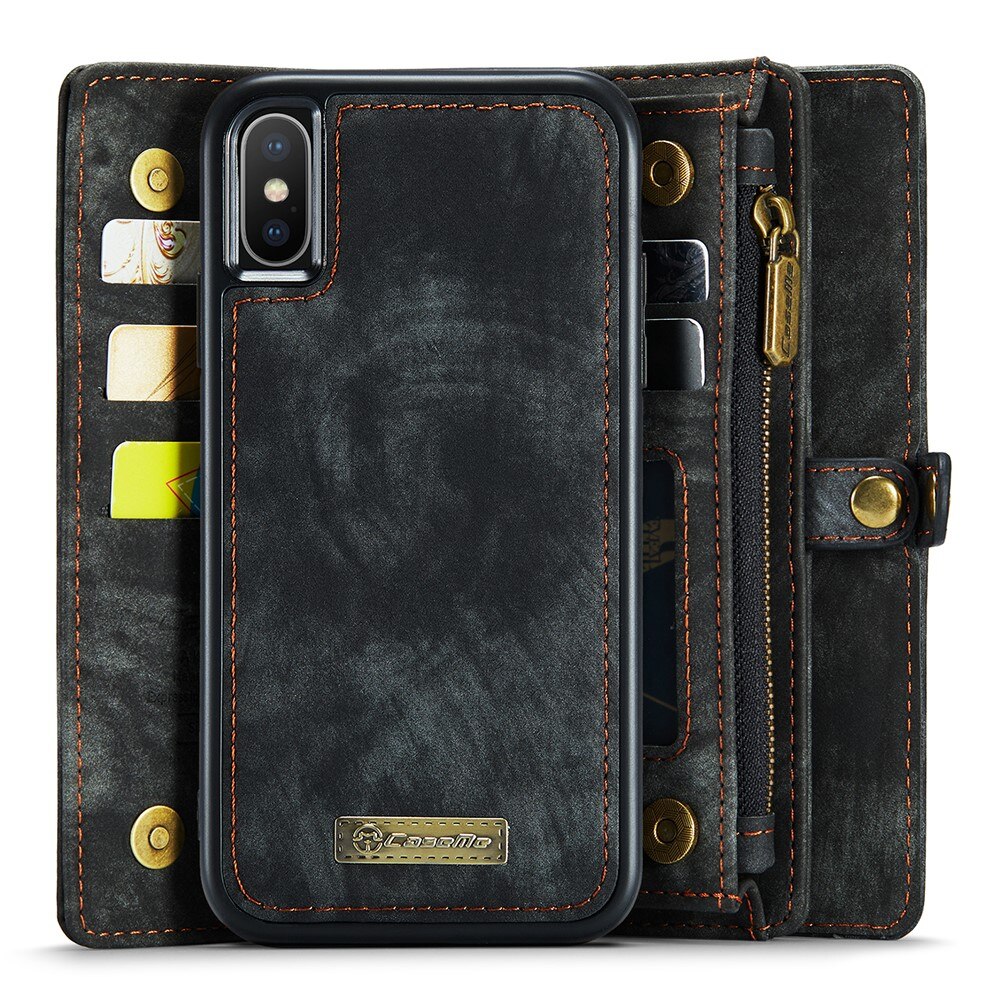 Multi-slot Mobiltaske iPhone Xs Max Grå