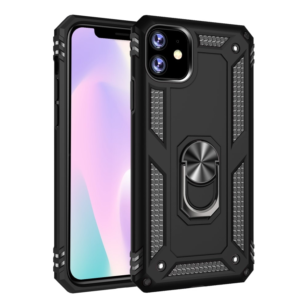 Hybridcover Tech Ring iPhone 11 Pro sort
