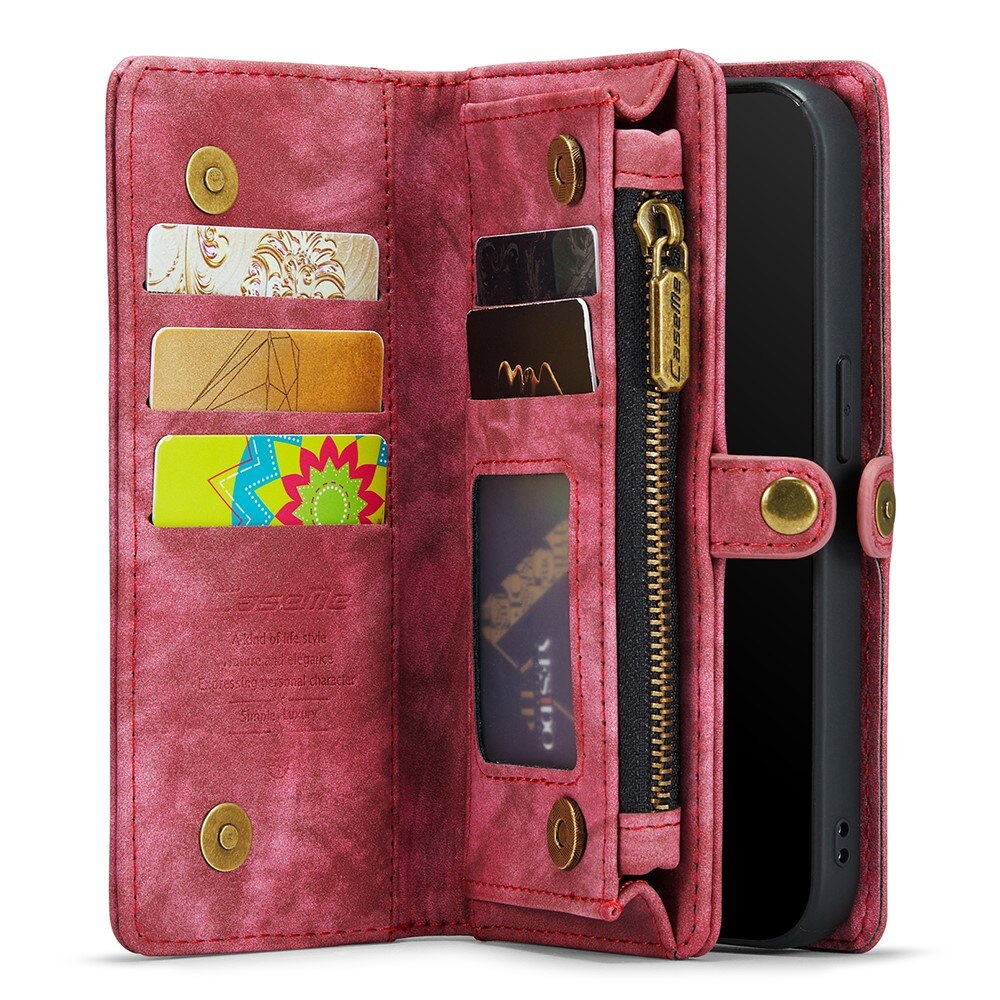 Multi-slot Mobiltaske Apple iPhone 11 Pro Rød
