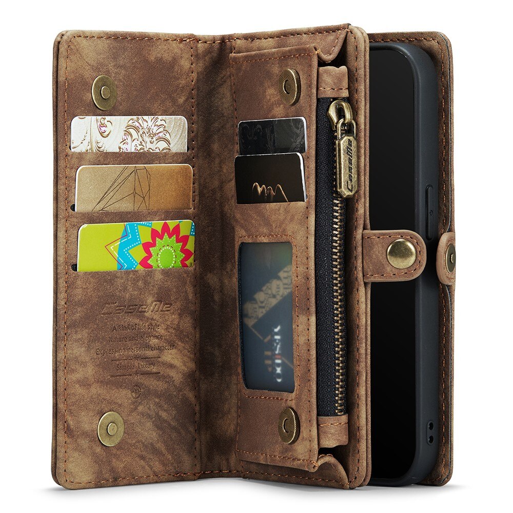 Multi-slot Mobiltaske iPhone 11 Pro Brun