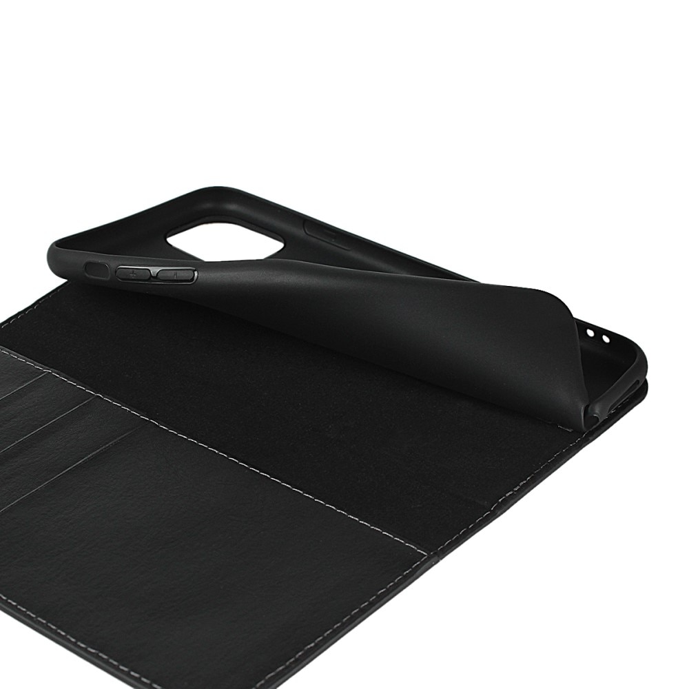 Mobiltaske Ægte Læder iPhone 11 Pro sort