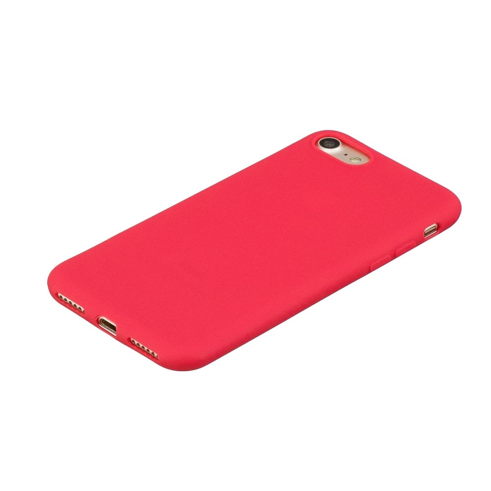TPU Cover iPhone 7 rød