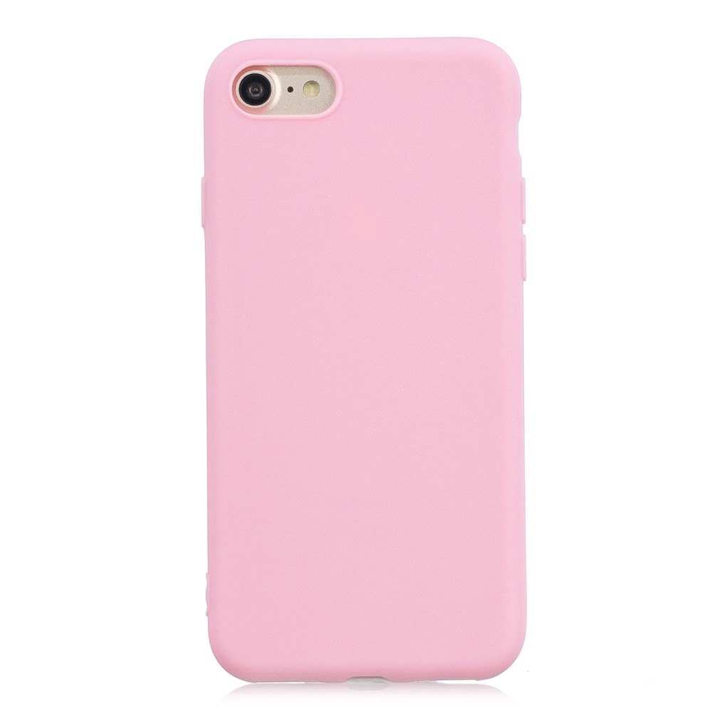 TPU Cover iPhone 8 lyserød