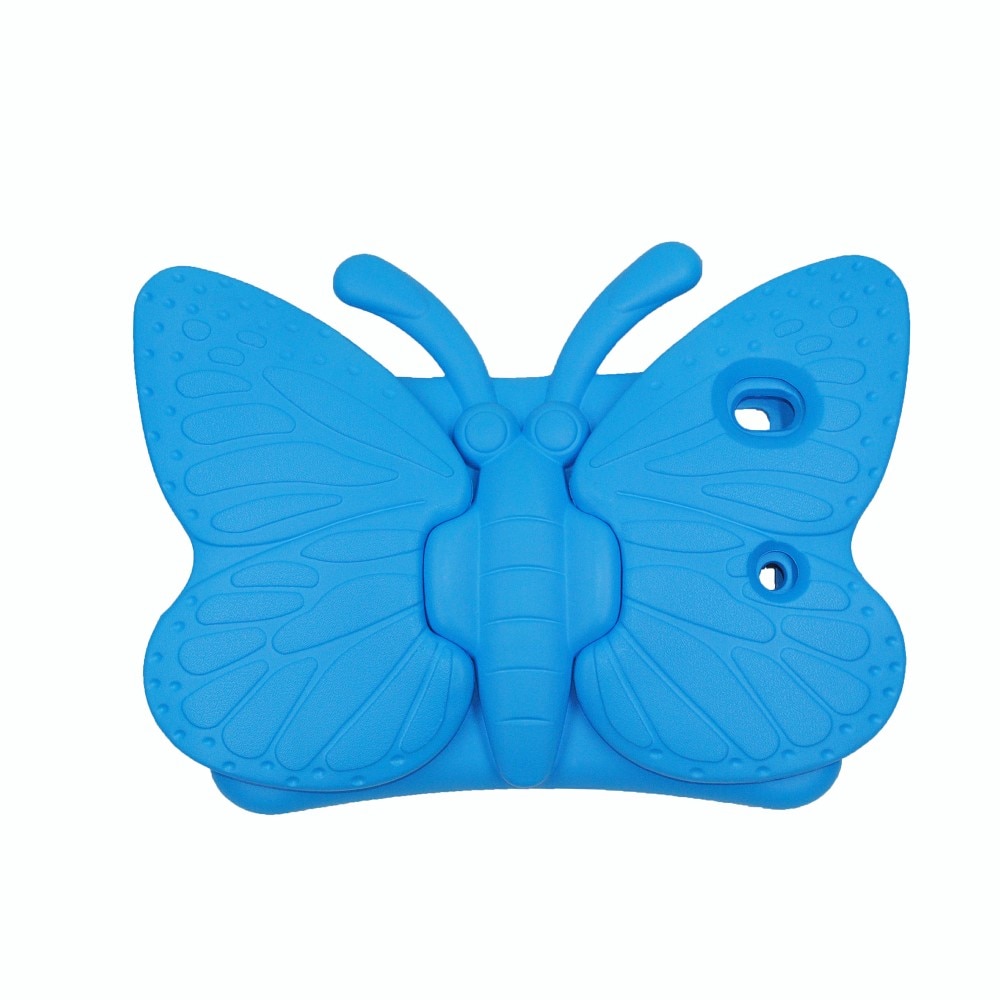 Apple iPad 10.2 børne cover sommerfugl blå