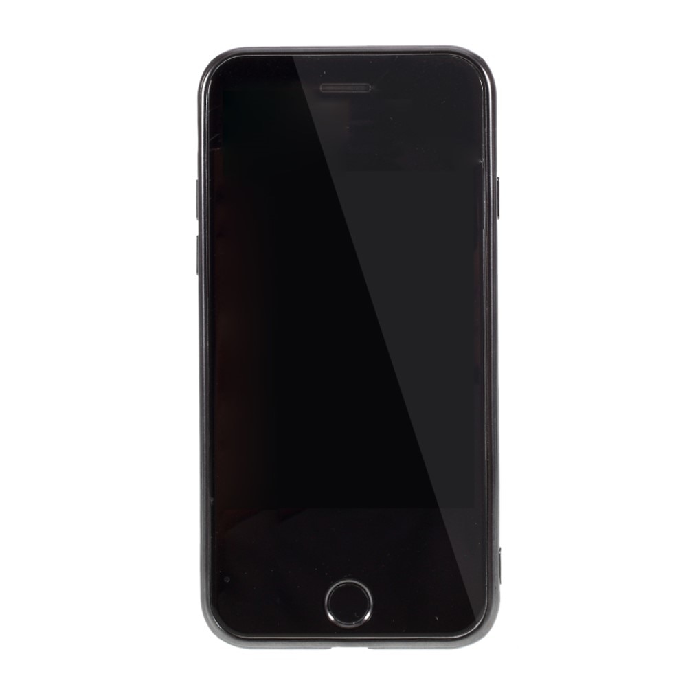 Glittercover iPhone 8 sort
