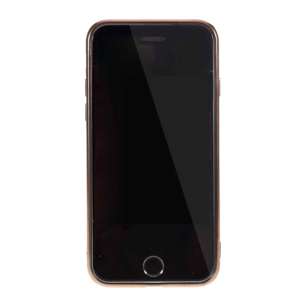 Glittercover iPhone 8 rose guld