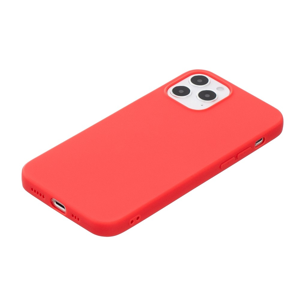 TPU Cover iPhone 12/12 Pro rød