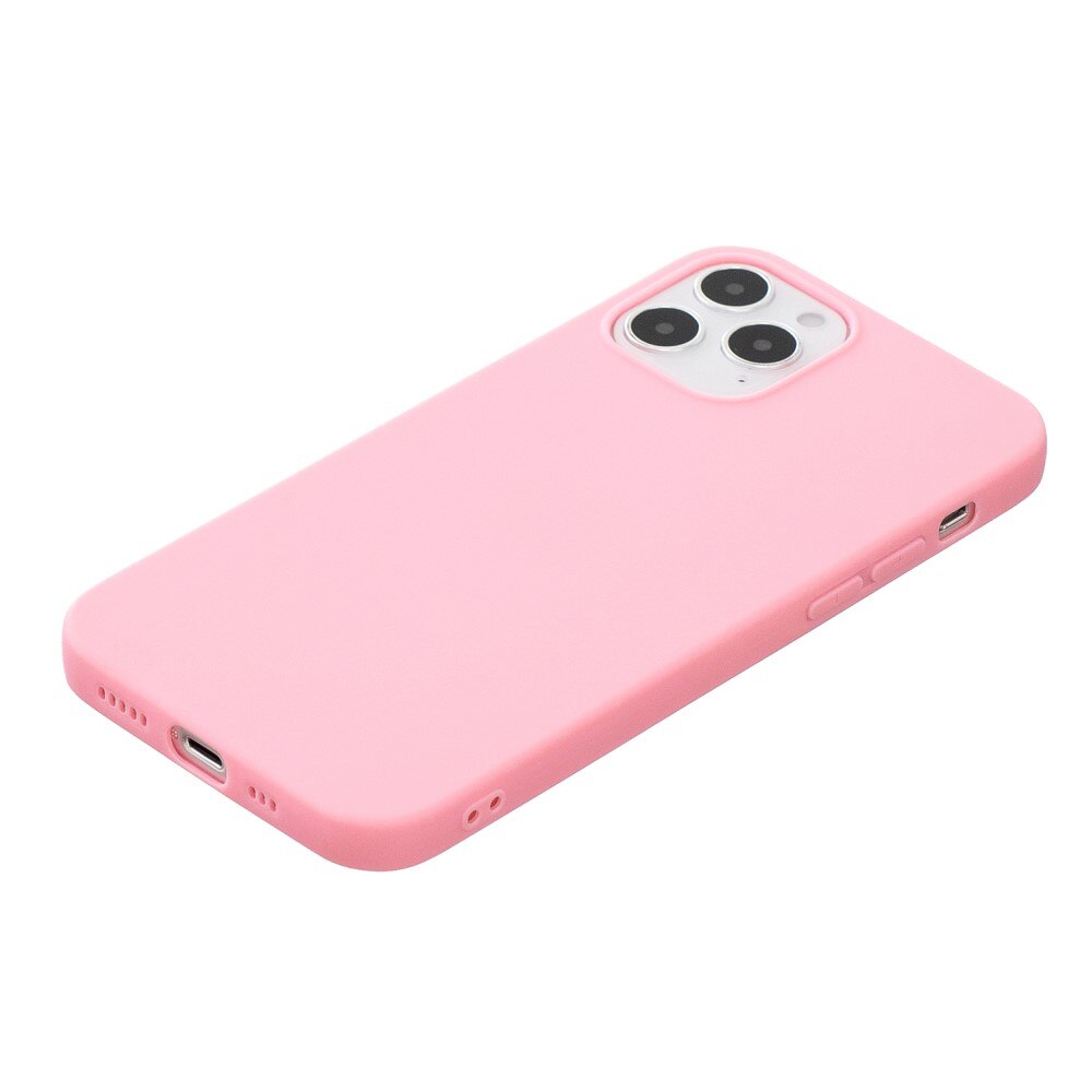 TPU Cover iPhone 12/12 Pro rosa