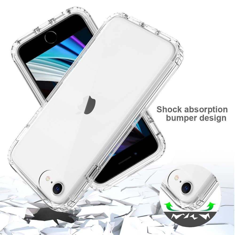 Full Cover Case iPhone 8 gennemsigtig