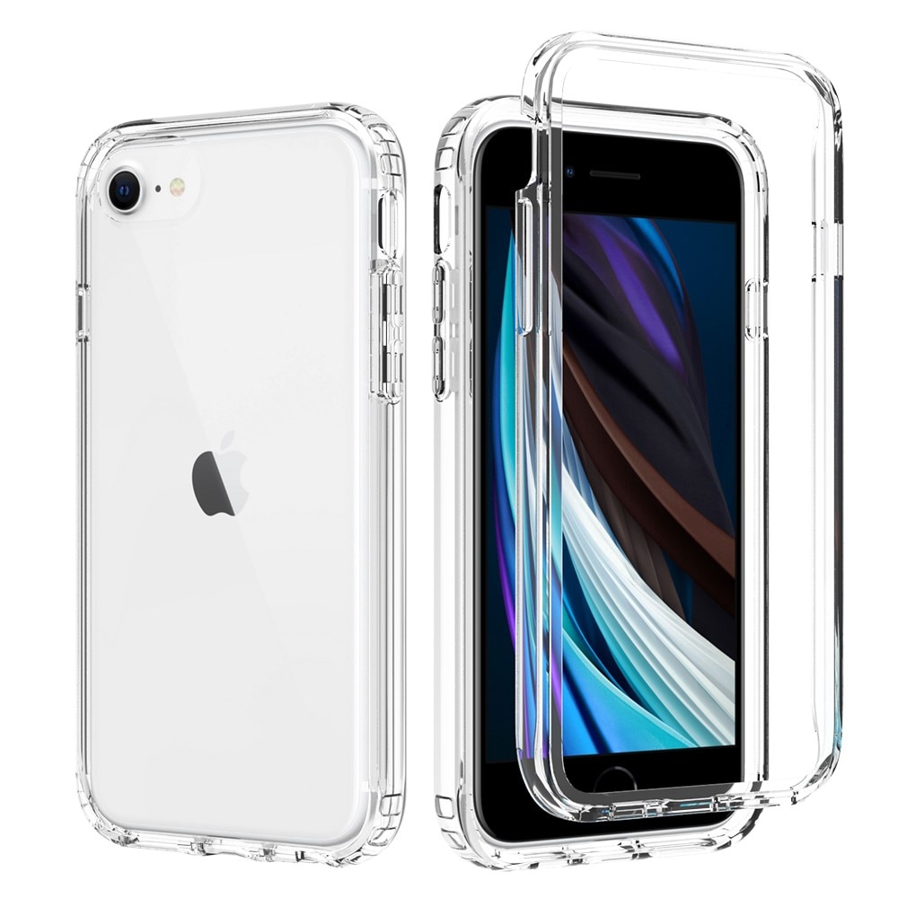 Full Cover Case iPhone 8 gennemsigtig