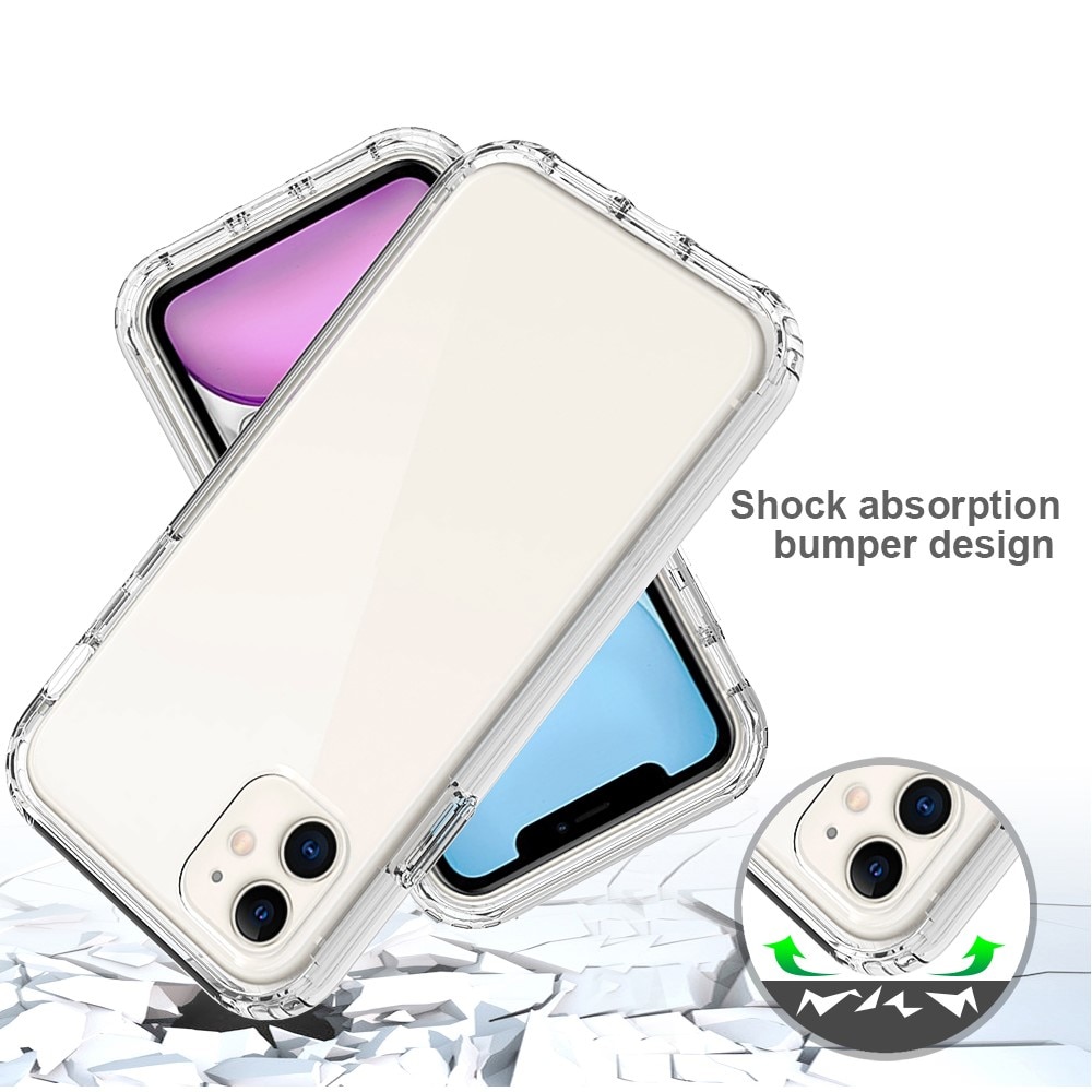 Full Cover Case iPhone 11 gennemsigtig