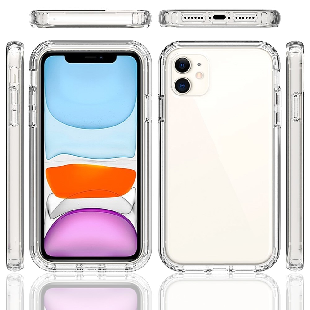 Full Cover Case iPhone 11 gennemsigtig