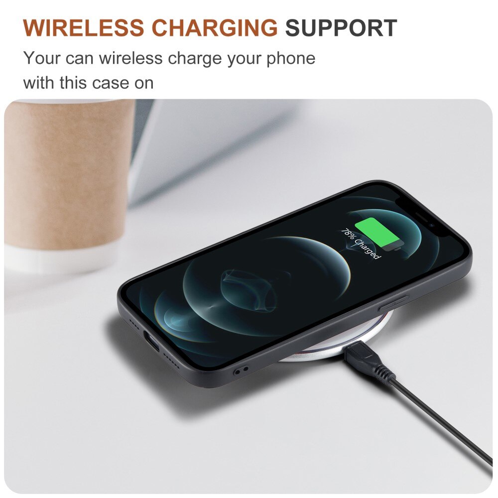 Magnetic Card Slot Case iPhone 12 Pro Max Sort