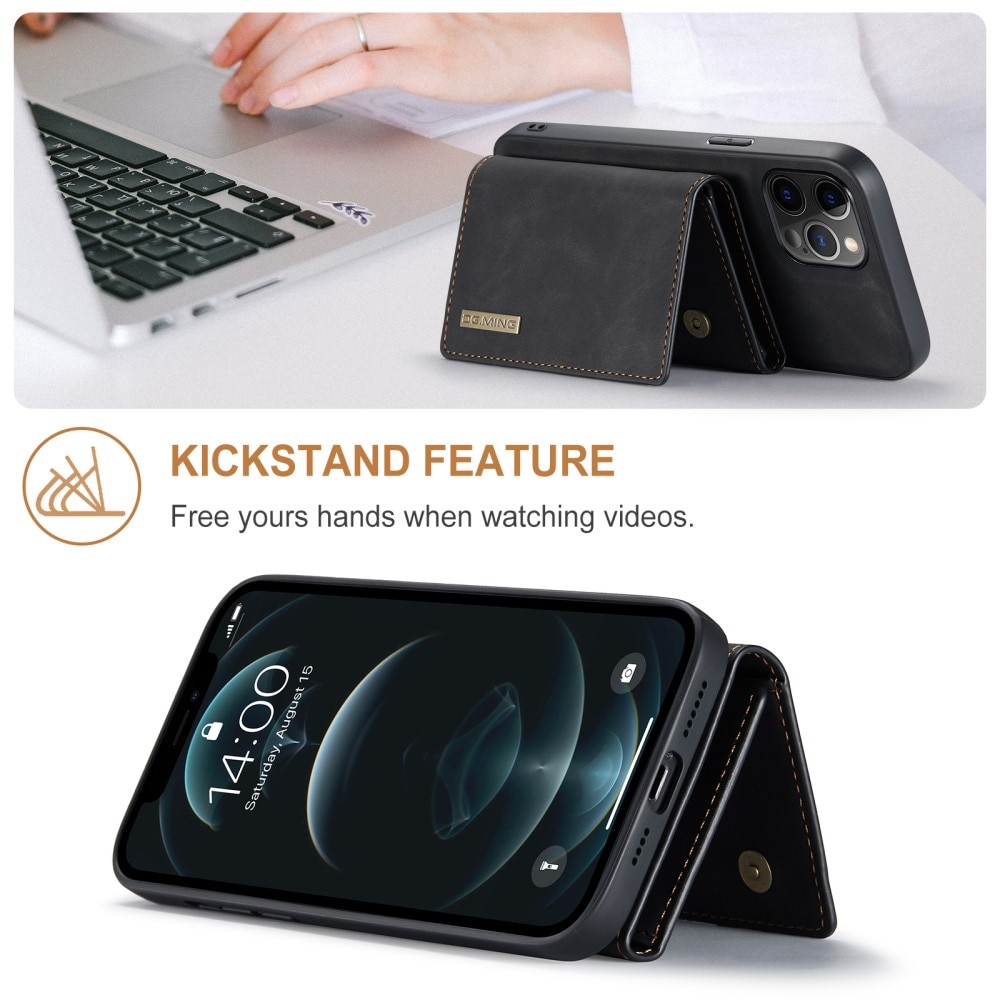Magnetic Card Slot Case iPhone 12 Pro Max Sort