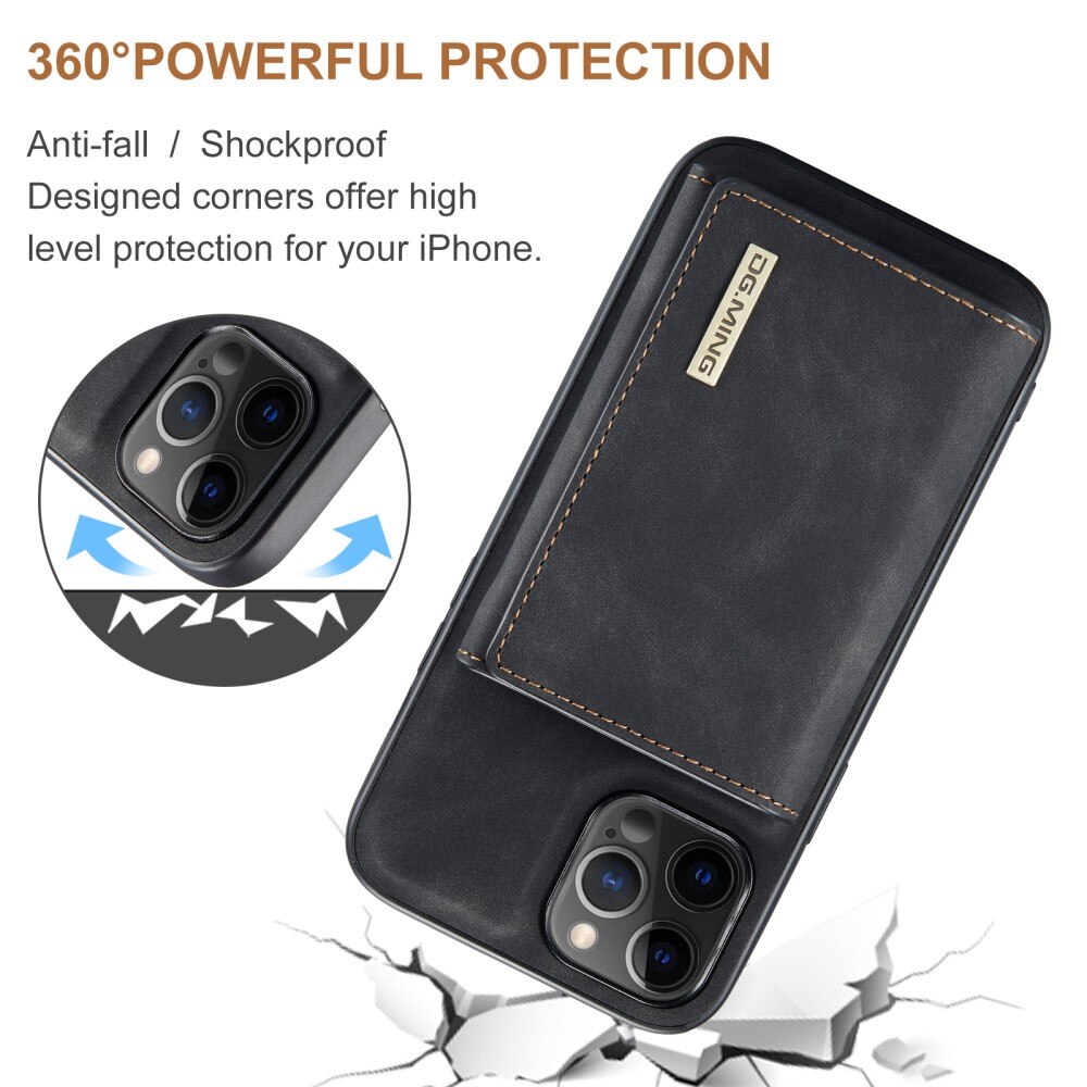 Magnetic Card Slot Case iPhone 12 Pro Max Sort