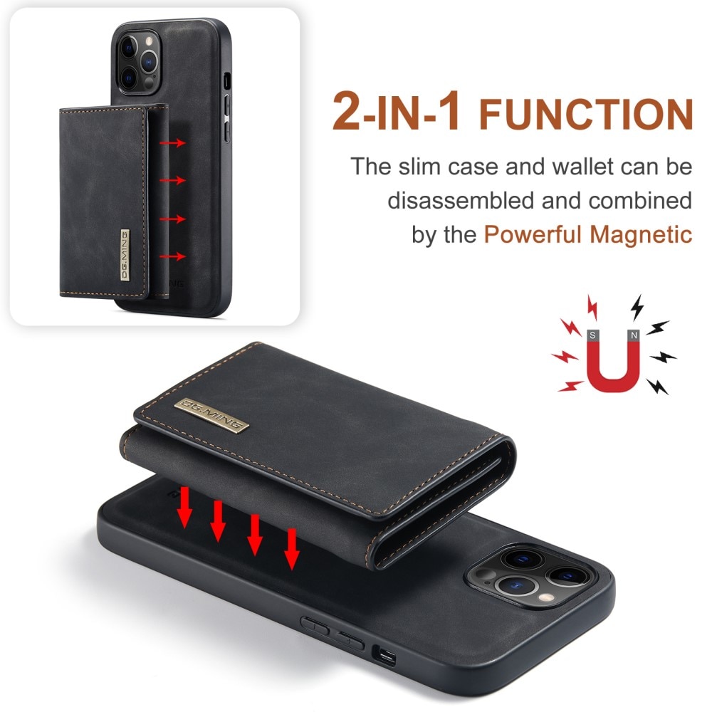 Magnetic Card Slot Case iPhone 12 Pro Max Sort
