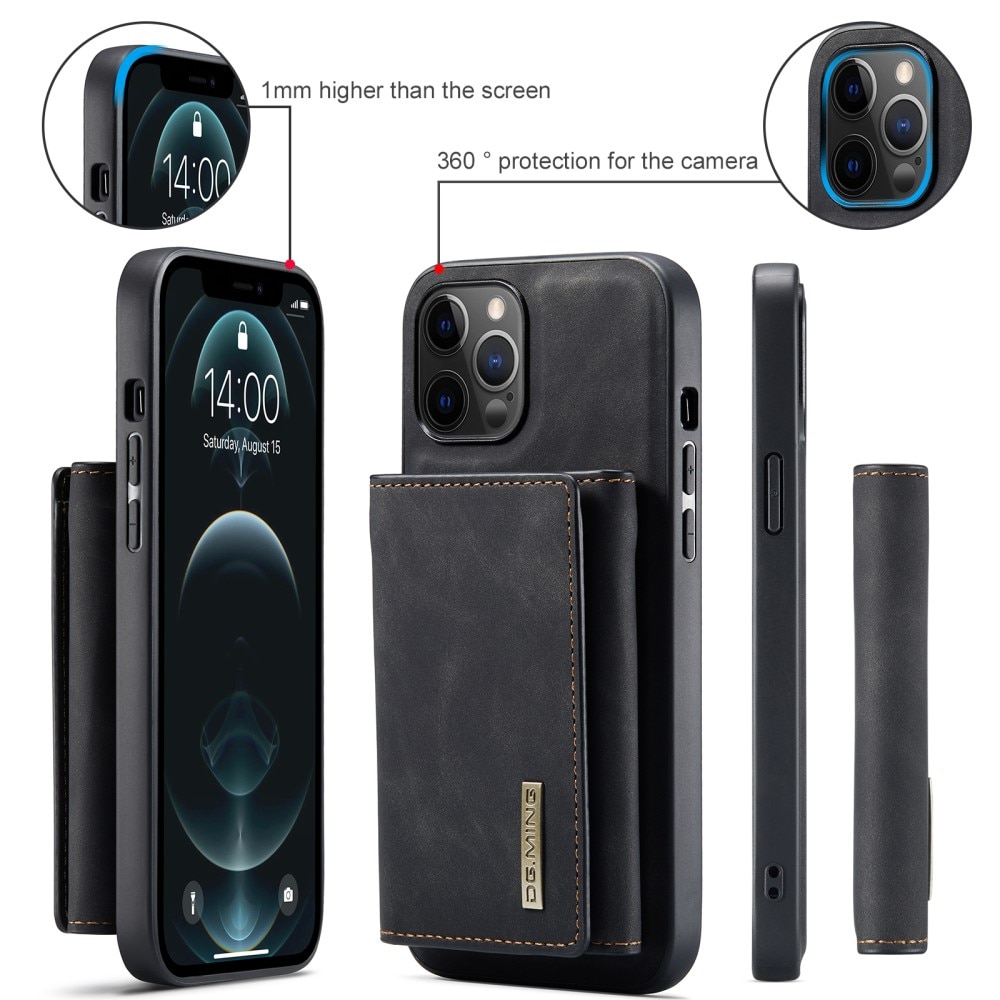 Magnetic Card Slot Case iPhone 12 Pro Max Sort