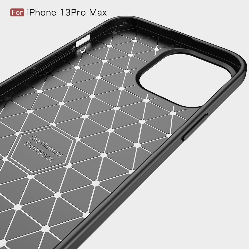 Brushed TPU Cover iPhone 13 Pro Max Black