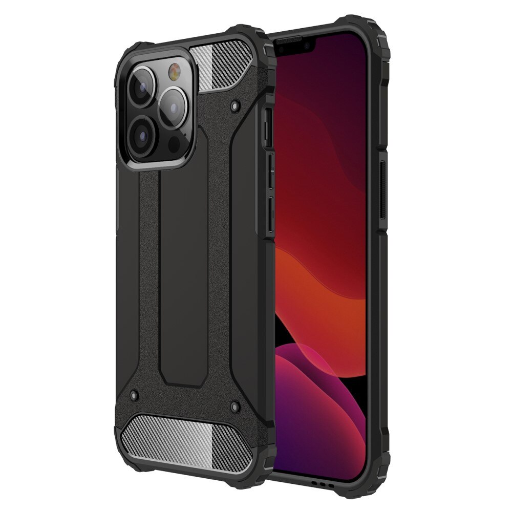 Hybridcover Tough iPhone 13 Pro sort